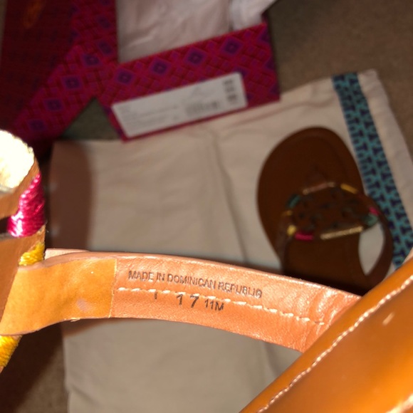 🌺🌸Tory burch 🌺🌸 embroidered Miller sandal - Picture 5 of 7